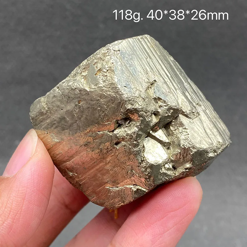 100% Rare Natural Pyrite Mineral Specimens Stones and Crystals Healing Crystal from Spain
