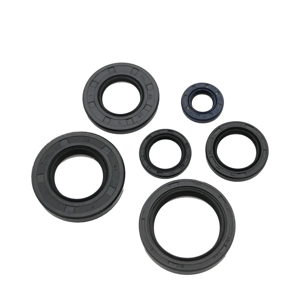 For Yamaha TZR125 TZR125R 1987-1997 25X44X7 32X44X8 20X38X5 20X30X4.5 17X25X4 12X21X4 Motorcycle Engine Oil Seal Sealing