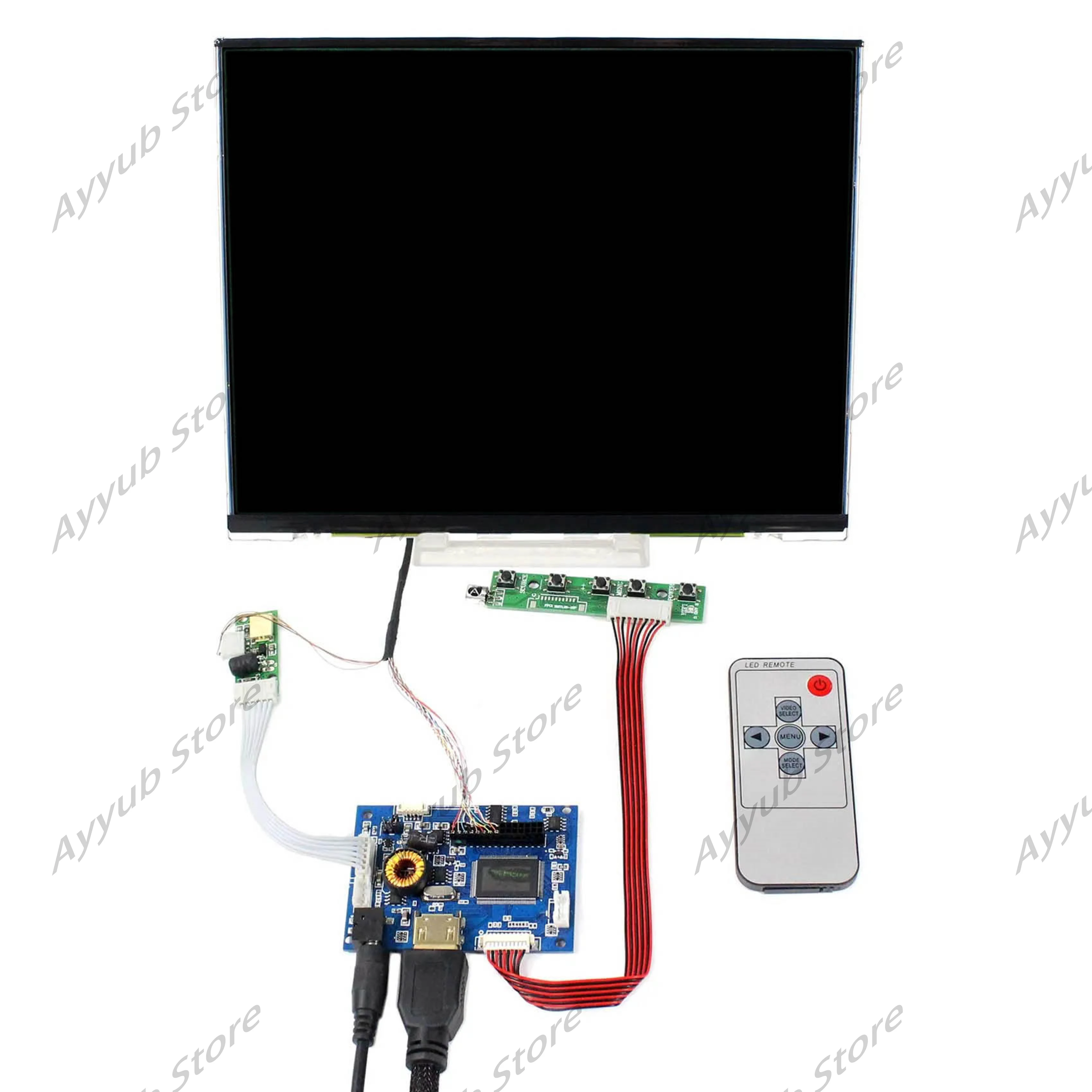 Imagem -06 - Painel de Exibição de Tela Lcd com Hdmi Placa Controladora para Interface Lvds Ltd104edzs a Mais 104 Polegadas 1024x768 4:3 Original Novo