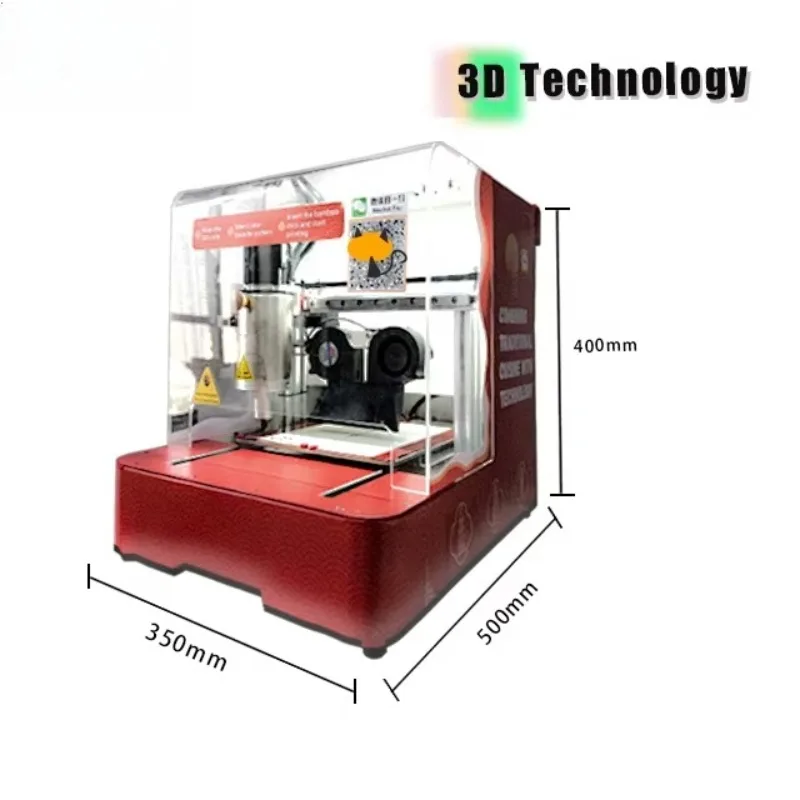 

2025 Премиум AI Автоматический 3D-принтер для раскраски сахаром для закусок