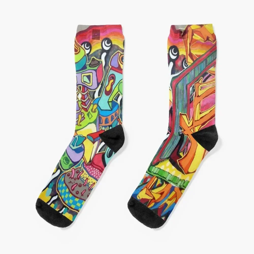 

Graffiti street art Socks fashionable winter gifts Soccer kawaii Man Socks Women's FASHION luxury cool Woman Socks Men's