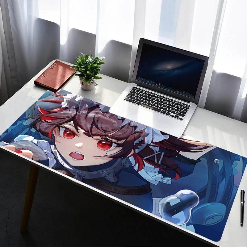 

Mouse Pad Office PC Gaming Accessories HD Keyboard Pad Anime Print Mousepad Laptop Desk Z-zenless Zone Zero Ellen Joe Mouse Mat
