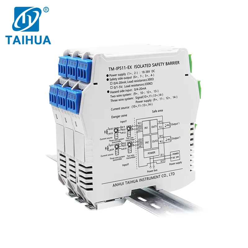 حاجز أمان مقاوم للانفجار، وحدة كشف إشارة المنطقة الخطرة، مدخل جانبي، مخرج جانبي خطير