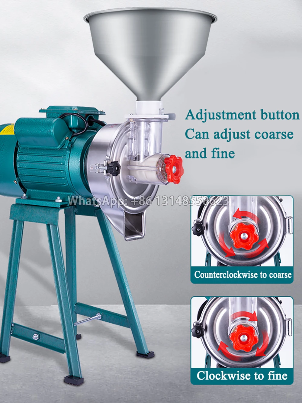 

Multi-Function Grinding Machine Commercial Soymilk Grinder Home Rice Paste Machine Tofu Beater Wet Use Peanut Butter Machine 1pc