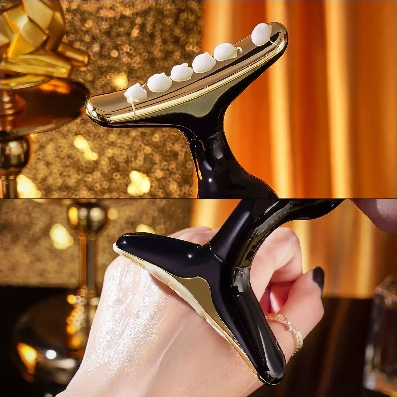 New Facial Massager 3-in-1 Face Lift Neck Facial Eye Massage EMS Micro-current Beauty Firming Machine Anti-aging