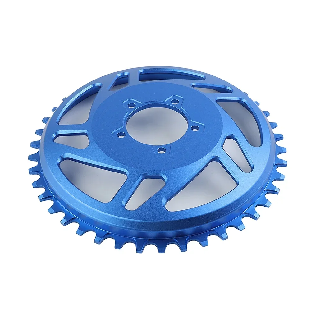 Electric Bicycle Ebike 42T Chain Ring Offset Correction Bicycle Teeth Plate Crank Cover Mountain Road Bike Accessories