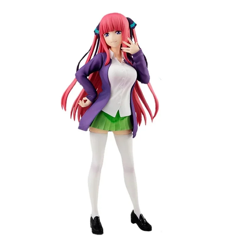 Yotsuba Anime Niedliche Nakano Nino Figur Die Quintessenz der Quintuplets Figur Katze Nakano Miku Figur PVC Sammlerstück Spielzeug – Detail 2