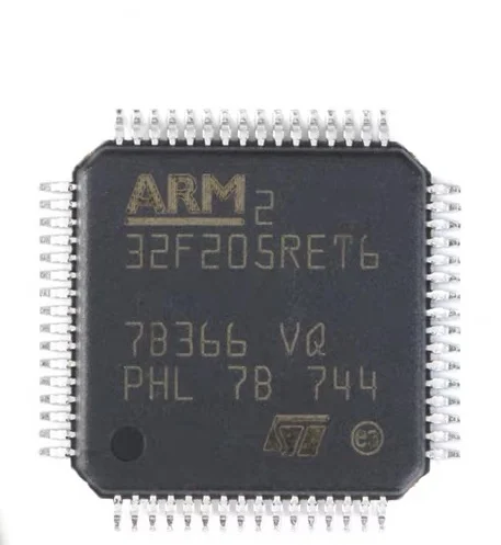 

5 шт./STM32F205RET6 STM32F205RE QFP64 НОВЫЙ