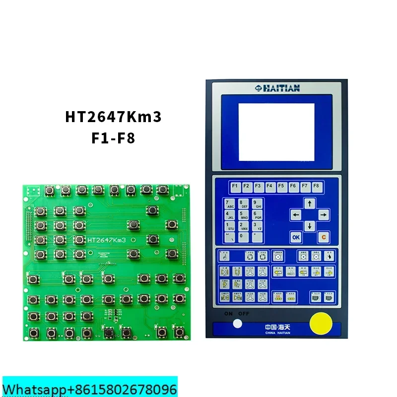 Mesin Cetak Injeksi Haiti Keypad HT2647KM3 Hongxun Komputer F1-F8 Oleh Papan Keyboard