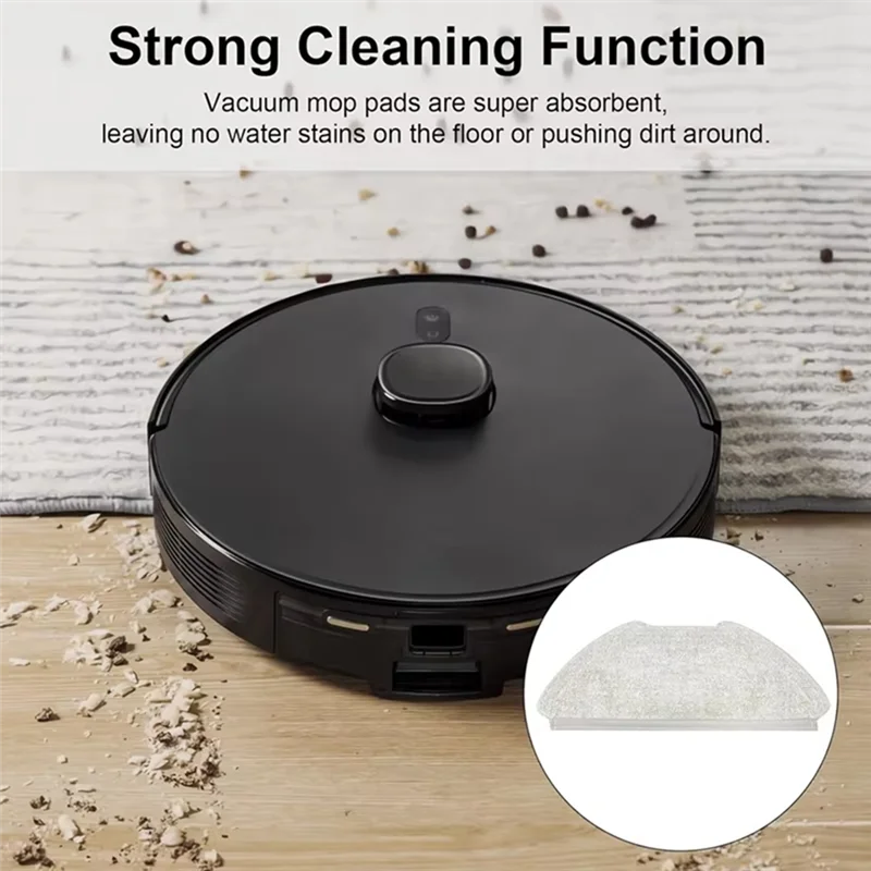 A50Q-Rags Fit For AIRROBO T20+ Robot Vacuum Parts Accessories Mop Washcloth
