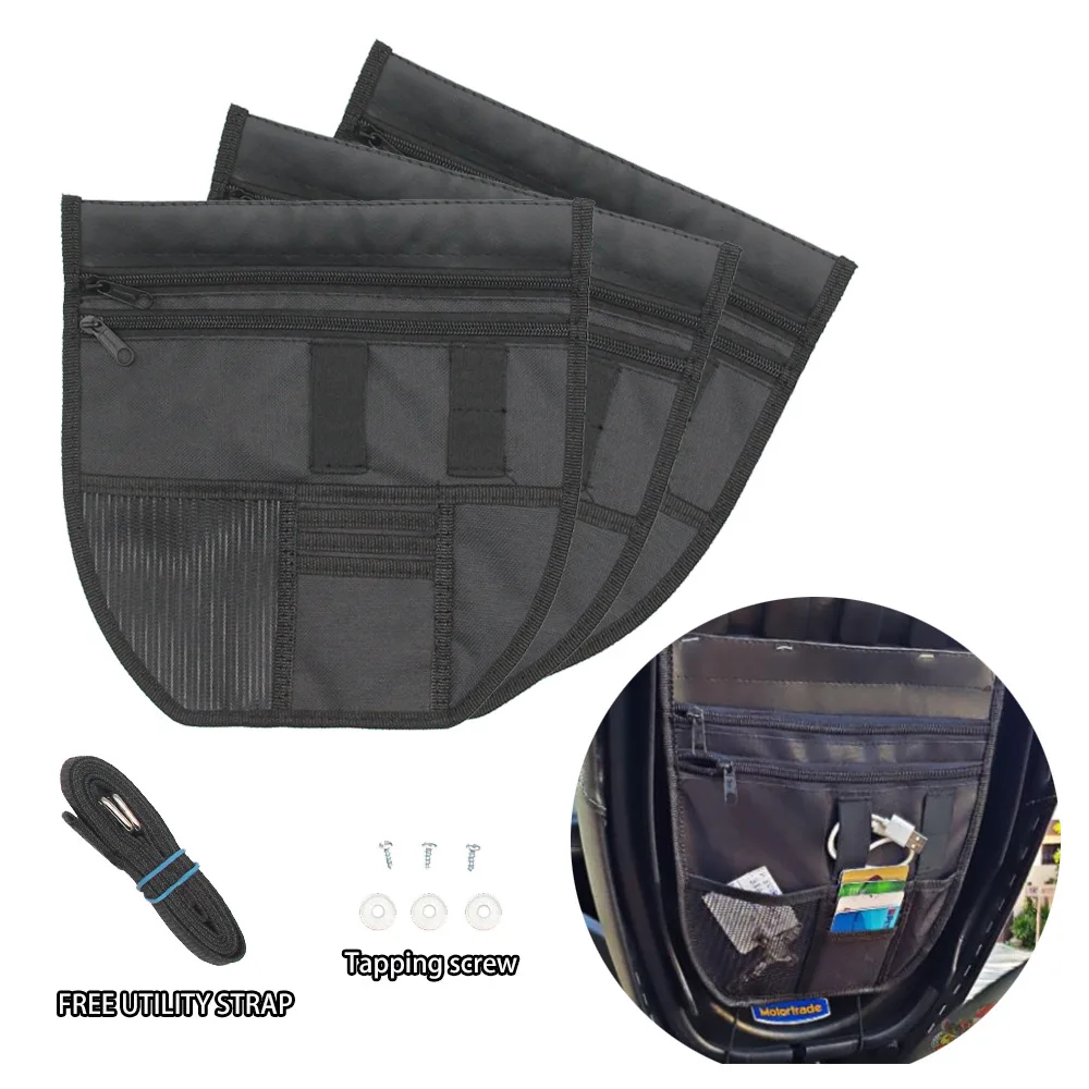 Motorcycle Modification Accessories Suitable for Yamaha Nmax 155 V1/V2 Under Seat Storage Bag Tool Bag Storage Bag