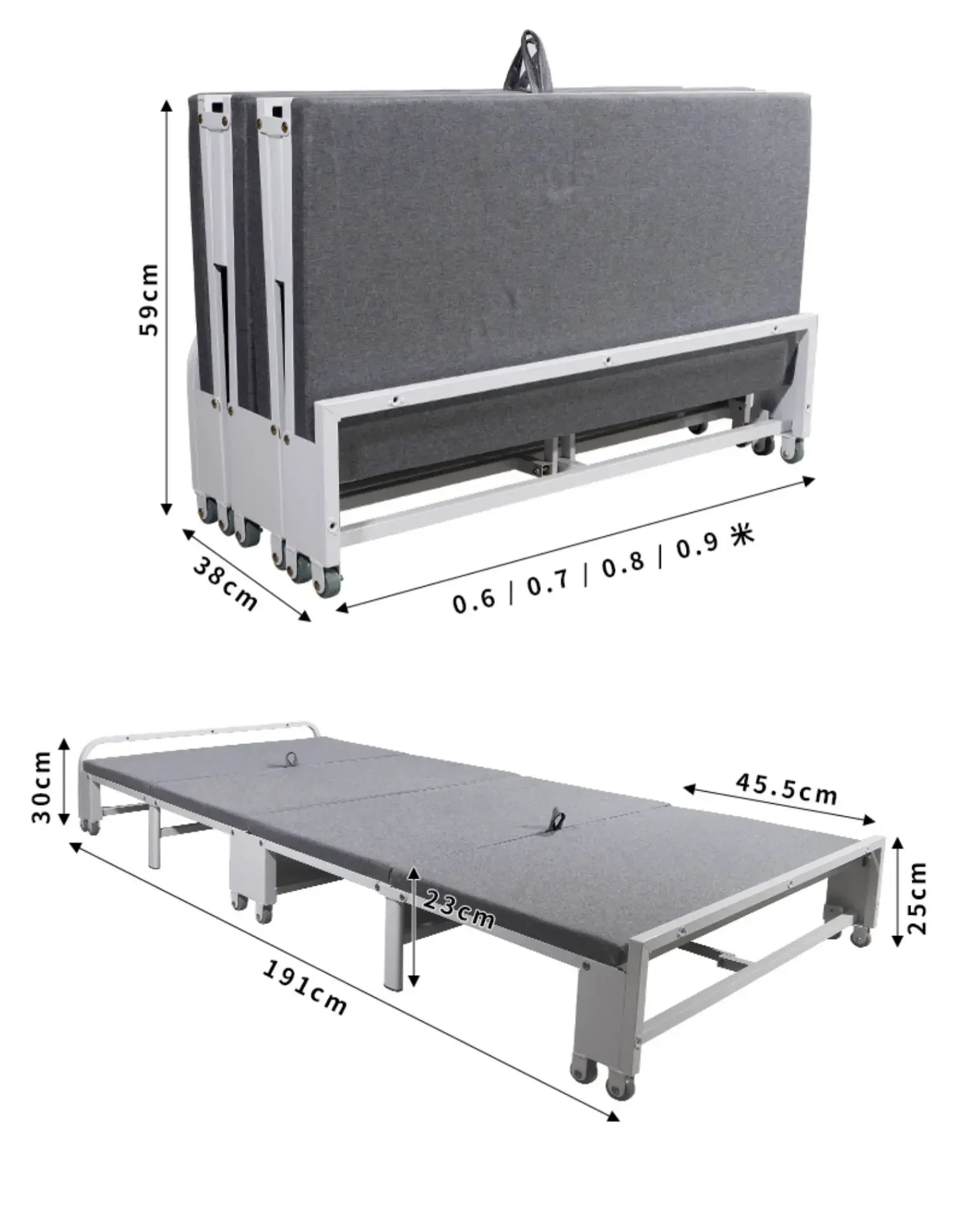 Multifunctional study hidden folding lunch break bed office cabinet pull-out telescopic invisible bed wardrobe integrated