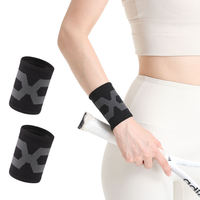 1 Pair Graphene Mugwort Wrist Support Comfortable Brace Adjustable Wrist Compression Strap Men Women Fatigue Soothing Wrist Wrap