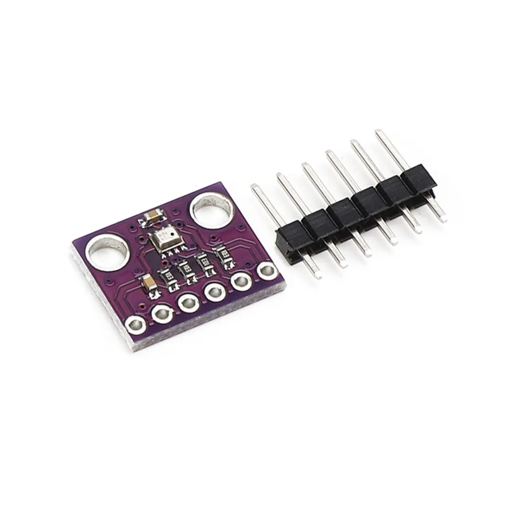 4PCS 300-1100 hPa Atmospheric Pressure Sensor with Pin Header GY‑BMP280‑3.3 Barometric Pressure Sensor Synthetic Cardboard