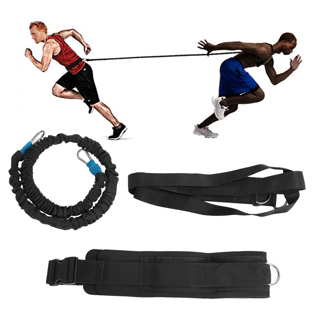 

Sports Strength Rope Multi functional Resistance Trainer Acceleration Speed Cord Rope Set for Sports Strength Running Training