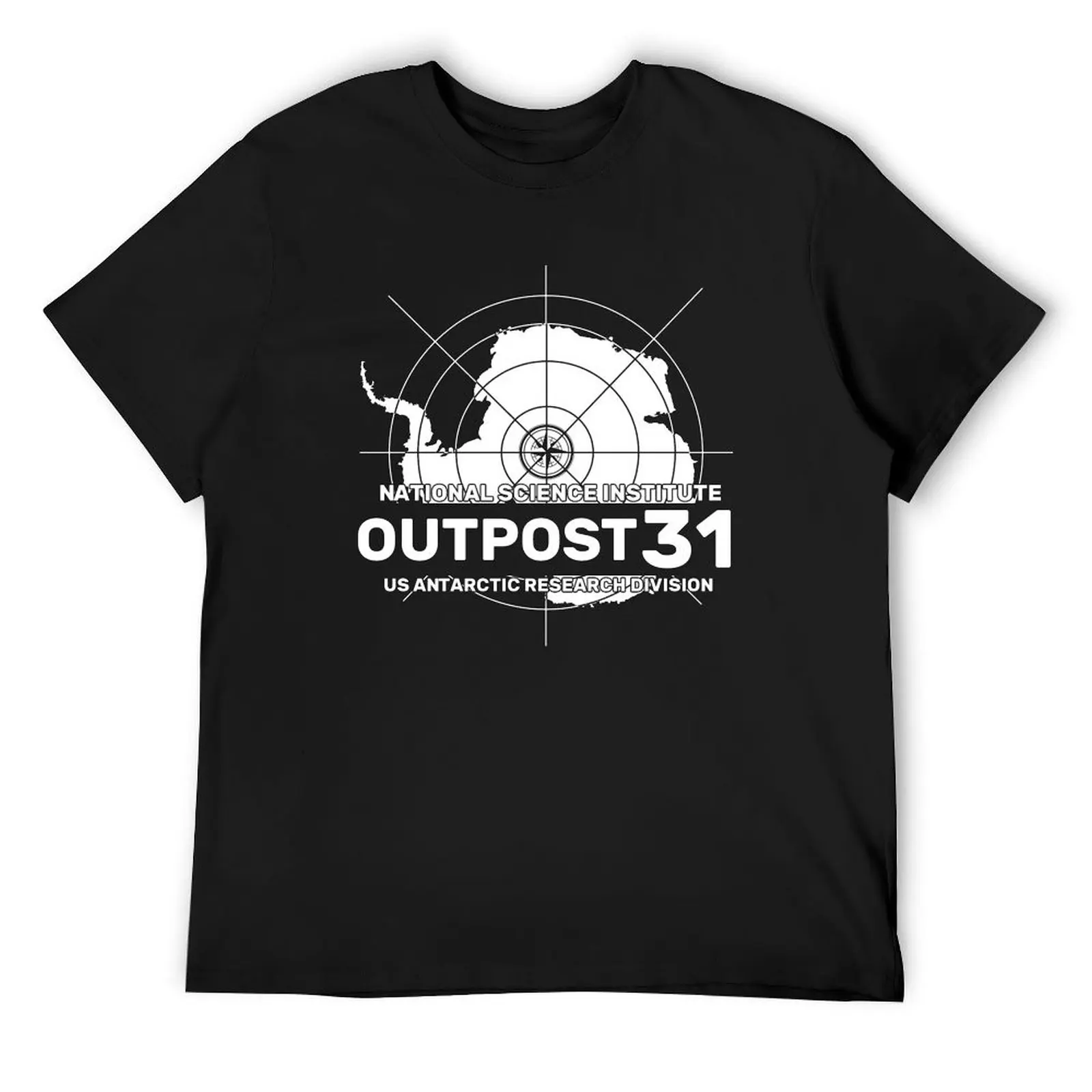 Outpost 31 Antarctic Research Division T-Shirt man t shirt custom t shirt plain blacks plain white t shirts men