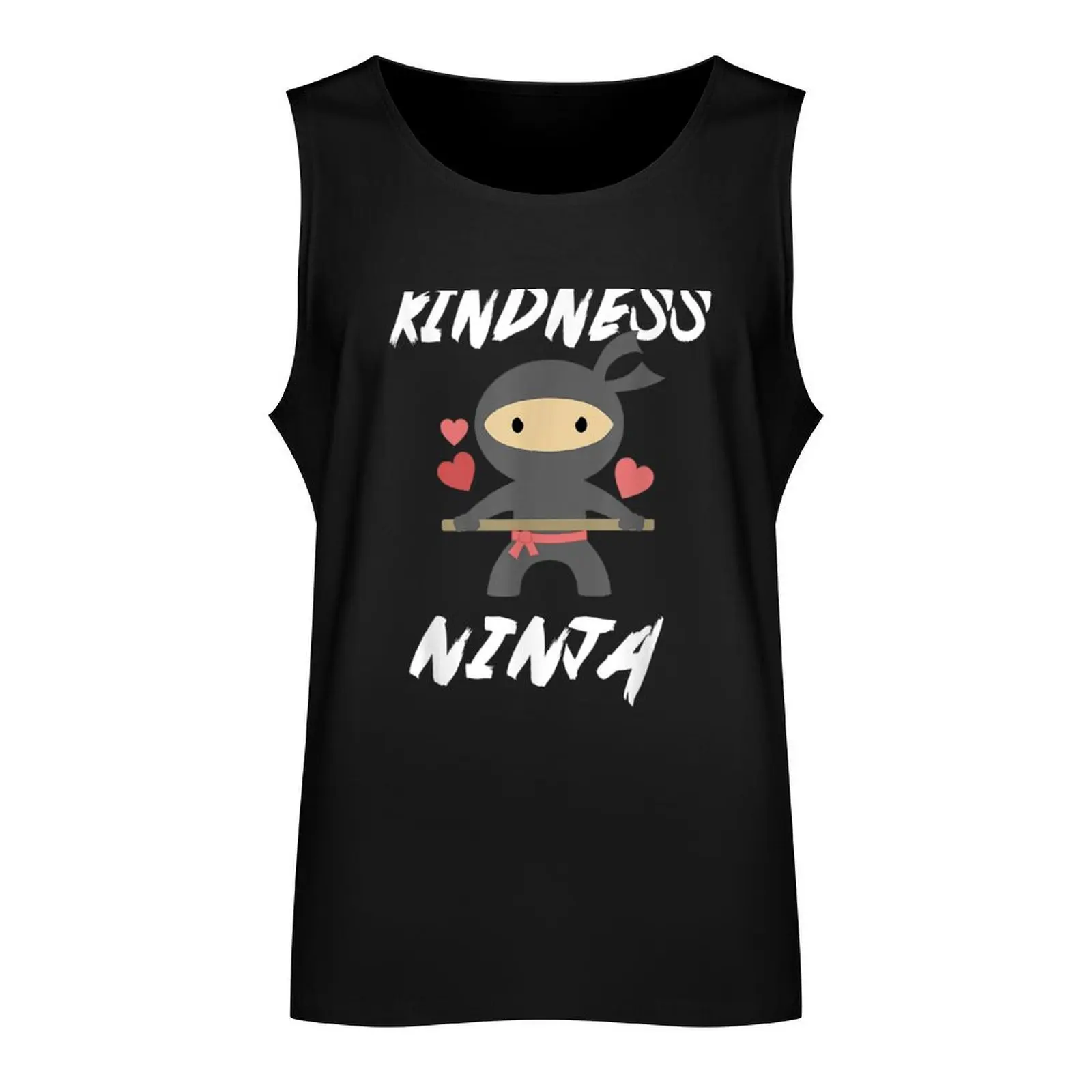 Anti Bullying Funny Kindness Ninja School Teacher Student Tank Top summer clothes Working vest