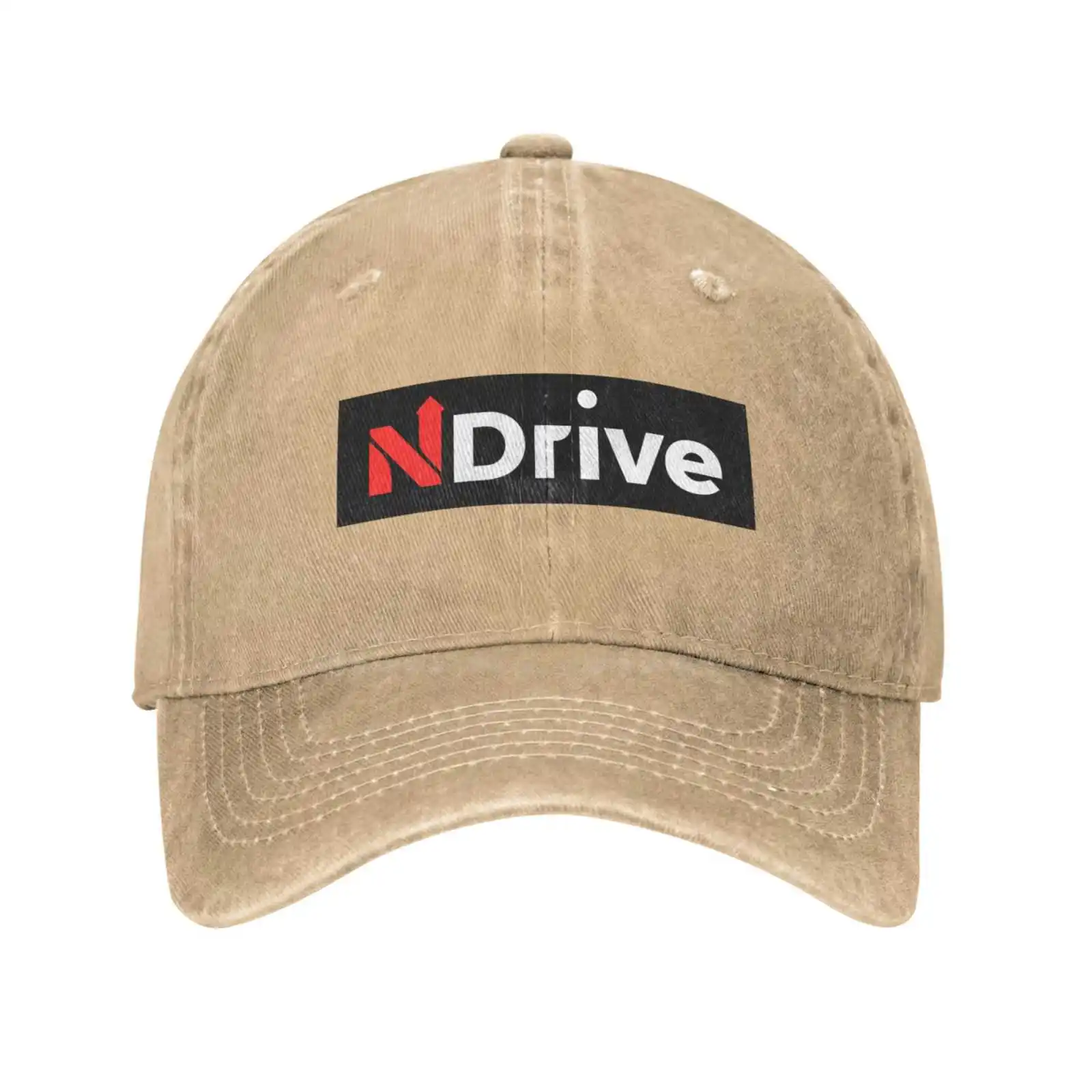 NDrive Navigation Systems Logo Fashion quality Denim cap Knitted hat Baseball cap