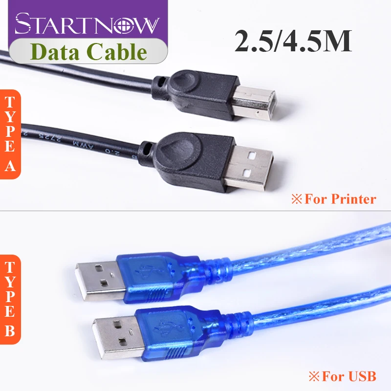 Startnow USB 2.0 Adapter Converter Printer Data Cable for Laser Marking Machine Controller Board Stable Signal Cable