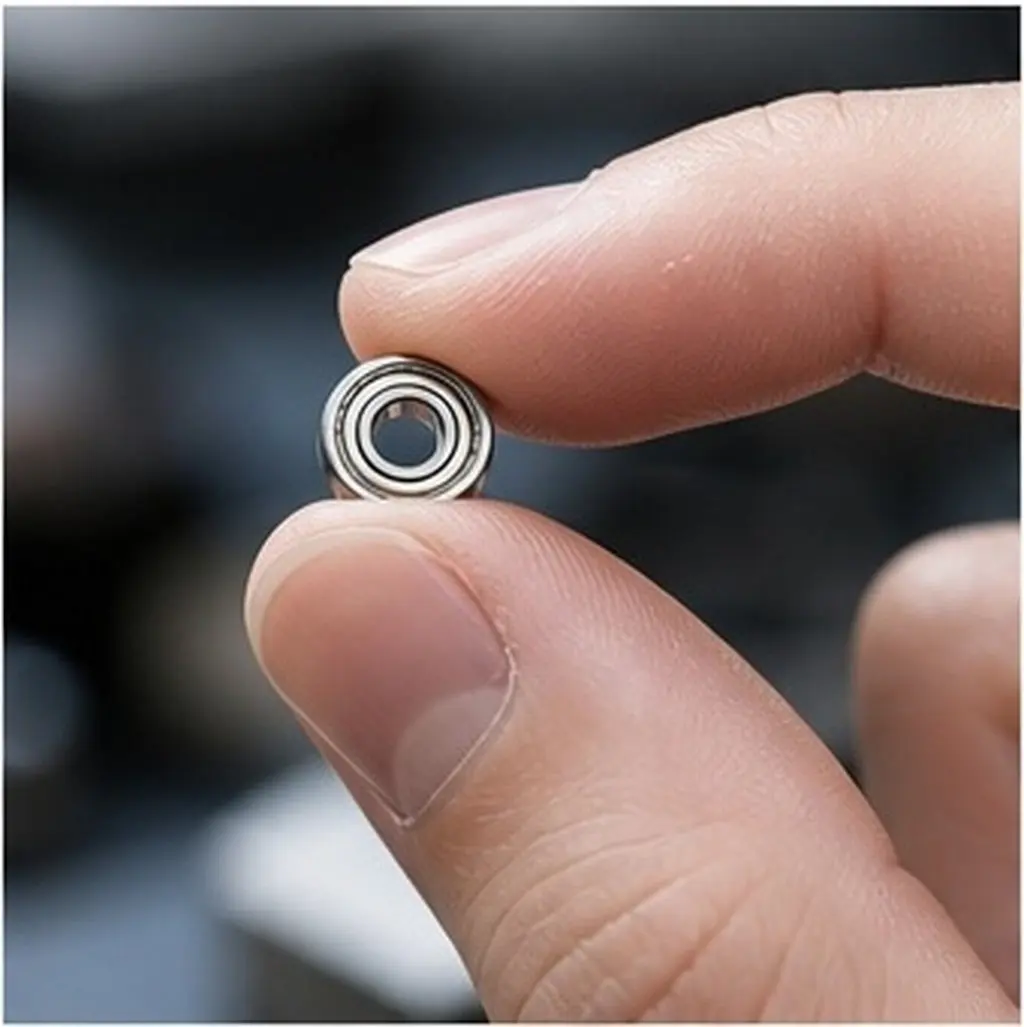 20Pcs Micro Deep Groove Ball Bearings Pre-Lubricated Carbon Steel Low Friction High Speed Miniature Ball Bearings for Motor