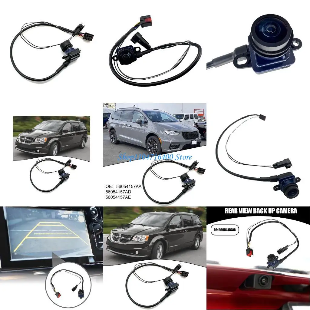 

y1gd Wide Reverse Rear View Camera Monitor For 56054157AA 56054157AD 56054157AE