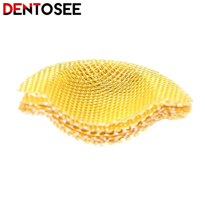 20Pcs/pack Upper and Lower Palatal Metal Reinforcement Mesh for Acrylic Partial Full Denture Palatal Retention