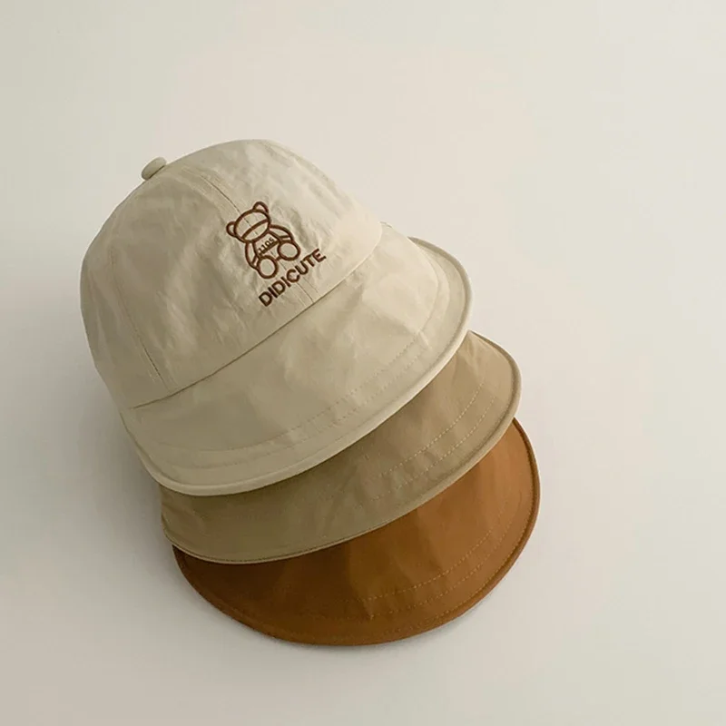 

Outdoor Wide Brim Sunshade Caps for Baby Kids Boys Girls Quick Dry Beach Traveling UV Protection Caps for Children Sunscreen Cap