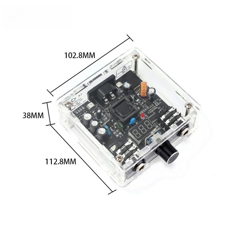 Tattoo equipment, colorful transparent power supply, acrylic aurora power supply, no need for foot pedals