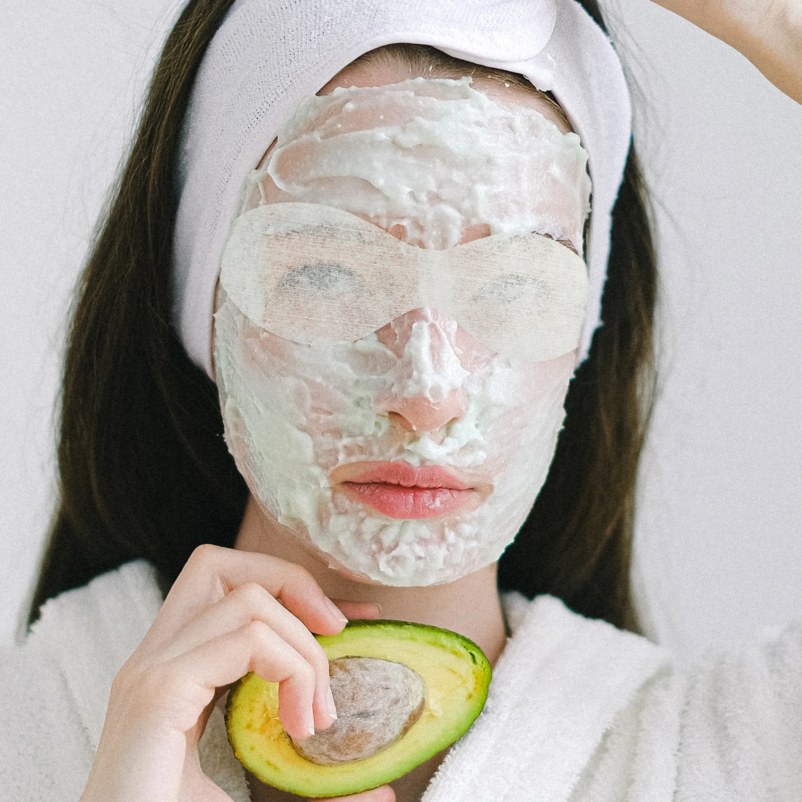 

400 шт. маска одноразовые тонкие подушечки для глаз Diy уход за глазами увлажняющий уход за лицом легкий лист с высокой впитывающей способностью