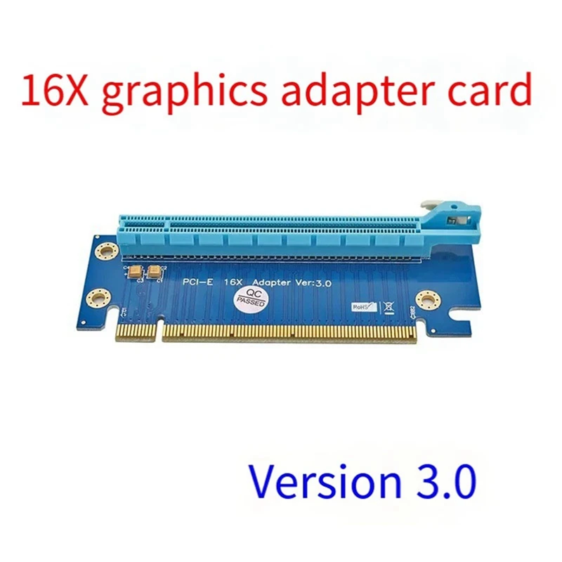 Top-PCI-E16X Graphics Card Steering Adapter Computer Graphics Card Slot Left Steering Card Version 3.0 Adapter Card