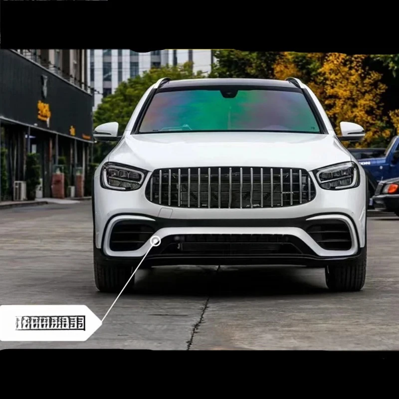 

Price Upgrade GLC63 Body Kit Style Front Rear Bumper Kit with Grille Diffuser