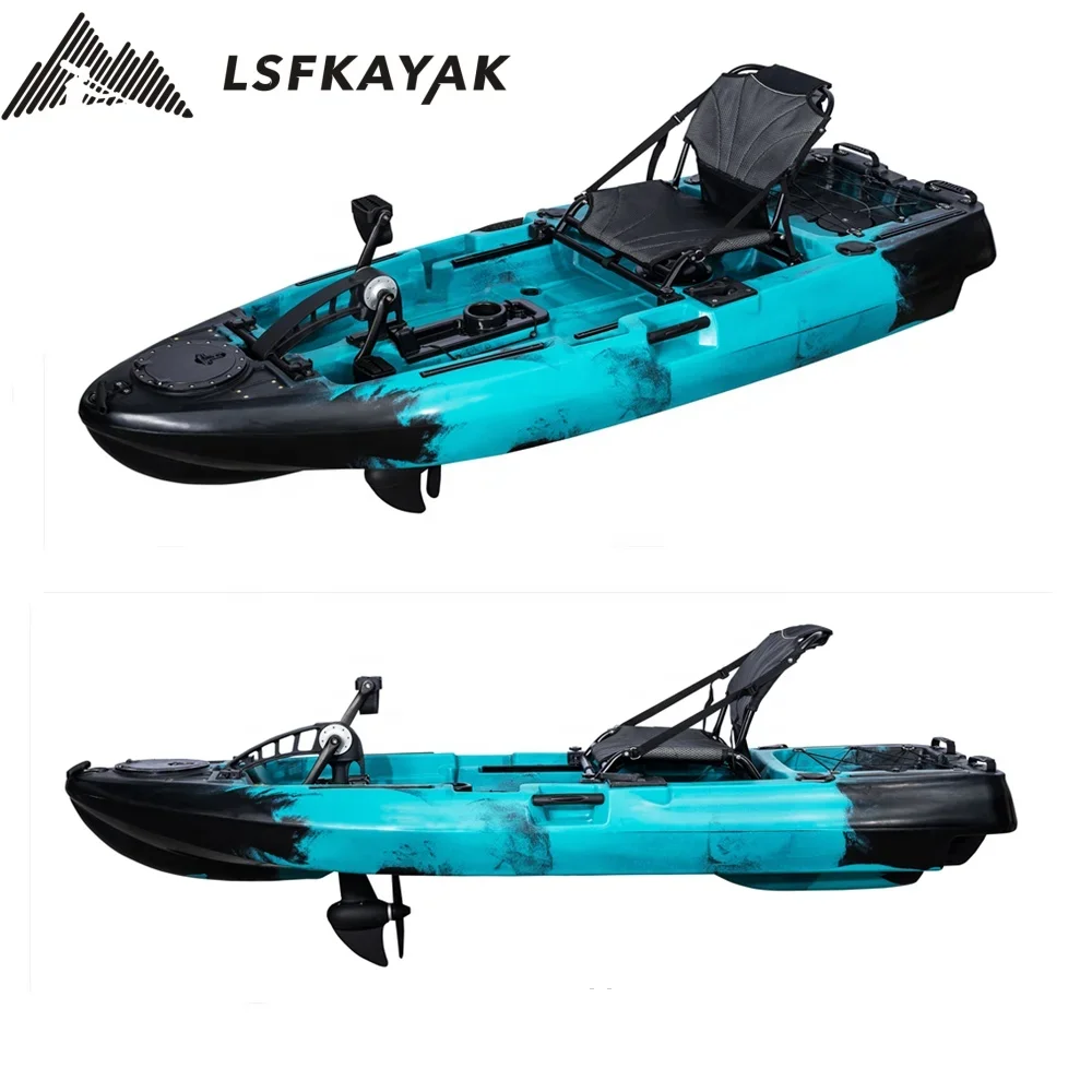 

8.2ft New Small Pedal Kayak for 1 Person Fishing Kayak With Rudder Pick Up At The Port