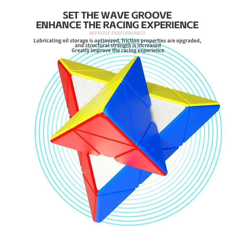 [CubeFun] ShengShou Legend Pyraminx S2 3x3 Magic Speed Cube Sengso สติกเกอร์พีระมิดปริศนาของเล่นเพื่อการศึกษาเด็ก