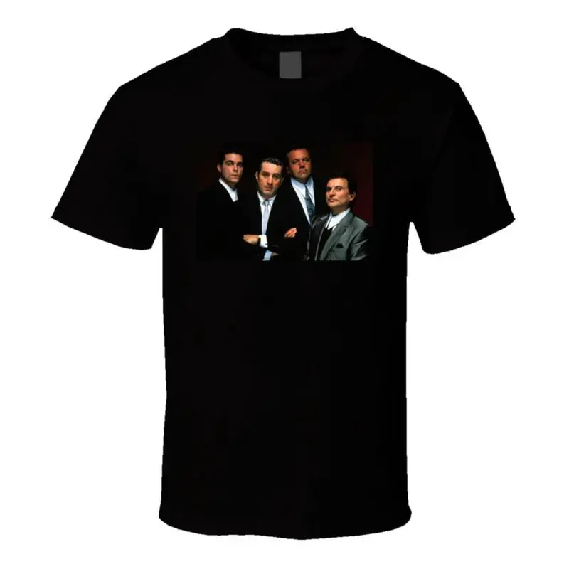 Goodfellas Four Men In Suits Red Light Background T-Shirt