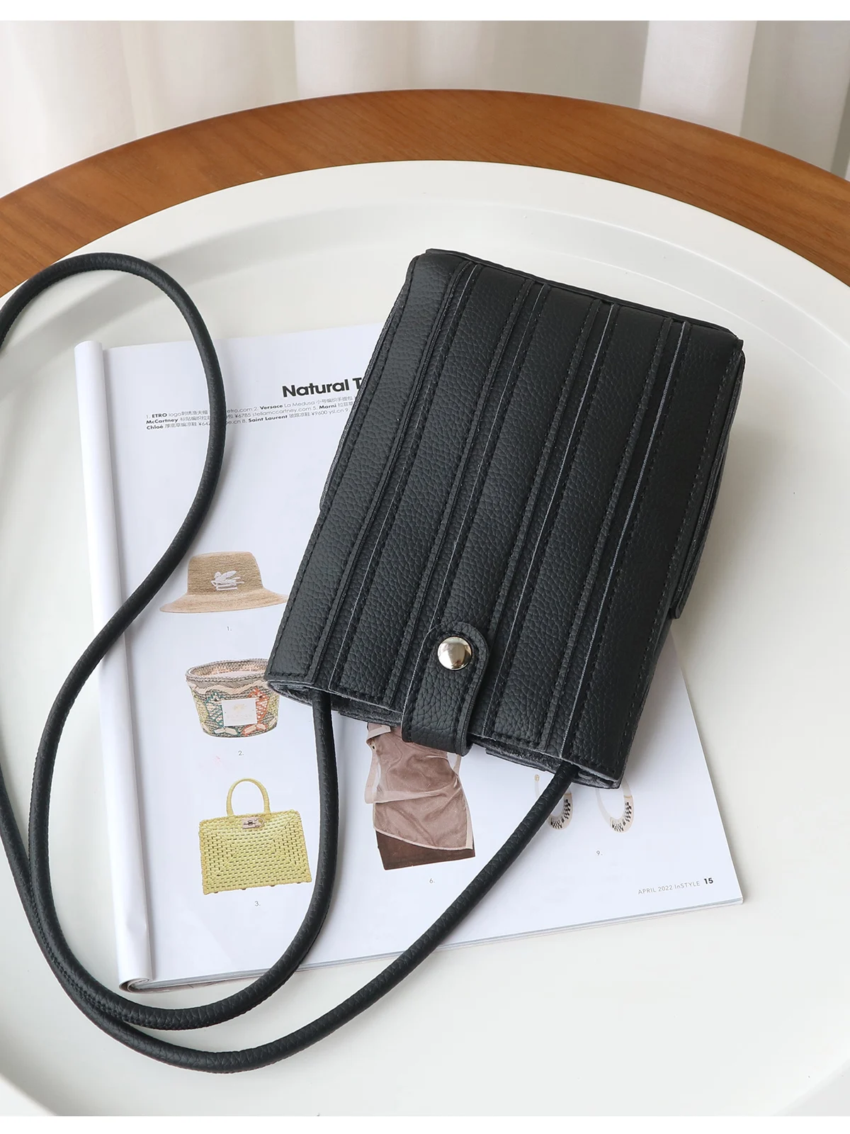 Fashion Splicing Women Mobile Phone Bag PU Leather Summer ladies Shoulder messenger Bags Small Female Phone Purse wallet