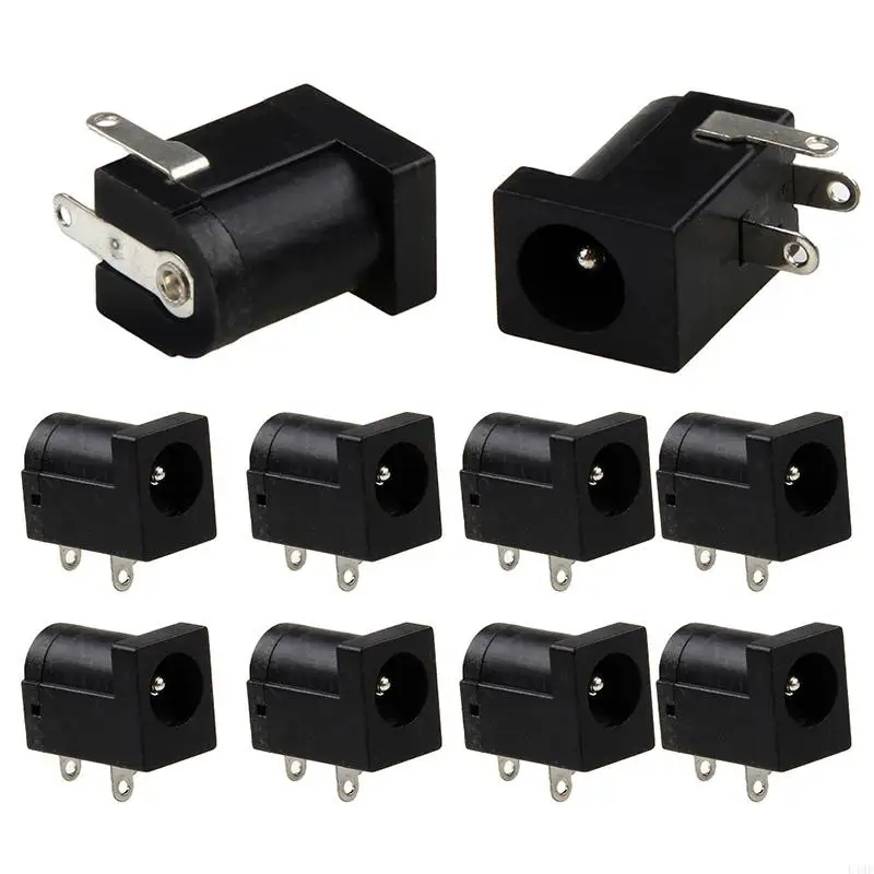 5.5x2.1mm محبس توصيل الطاقة 10 مساءً