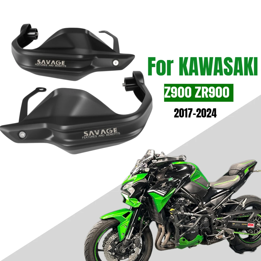 

For KAWASAKI Z900 ZR900 2017-2024 Motorcycle Handguards Wind Shield Handlebar Lever Protector Deflector Hand Grip Guards Z 900