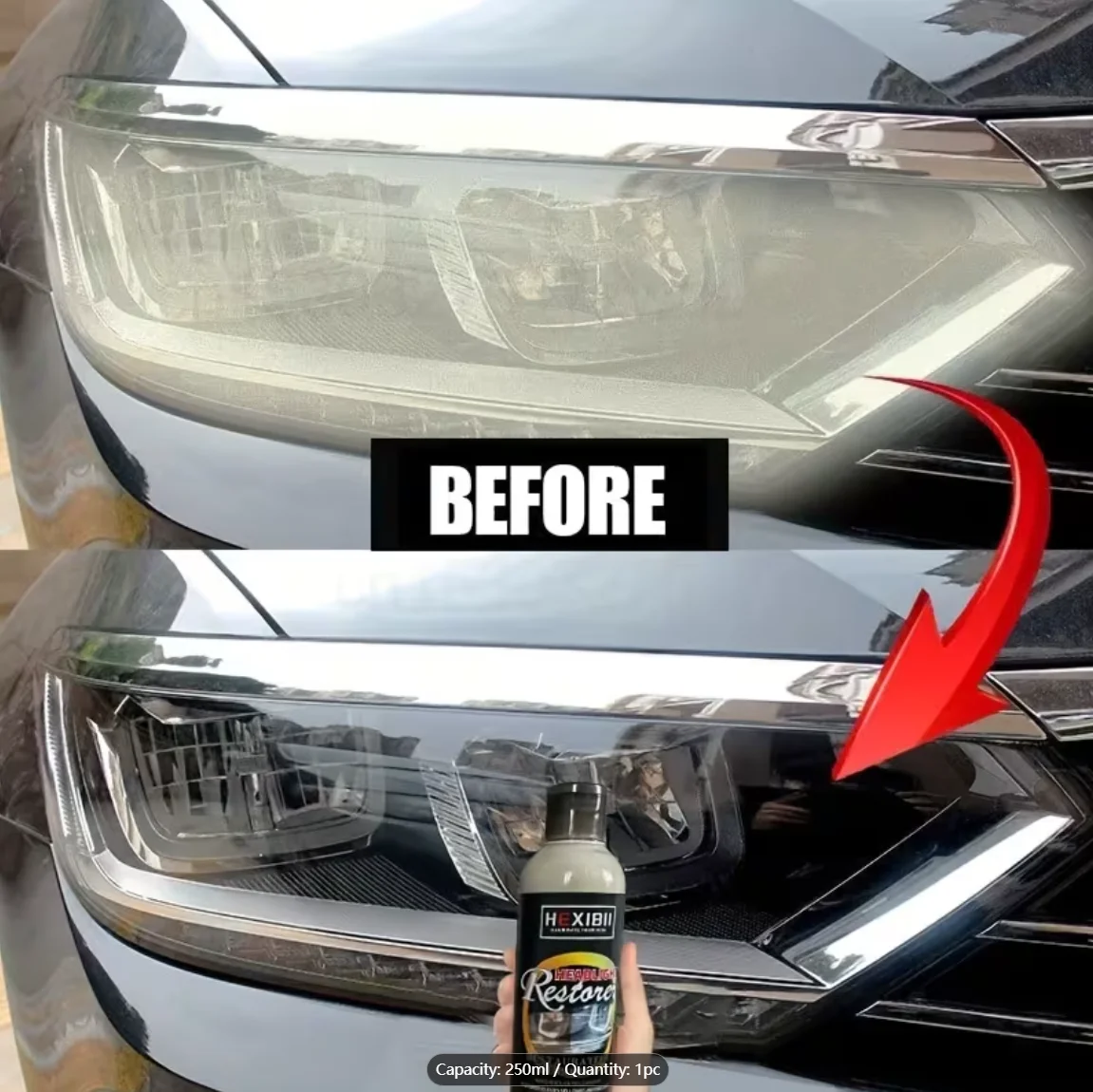 Latest Car Headlight Restoration & Protection, Headlight Repair Fluid, Car Headlight Decontamination for Safer Driving.
