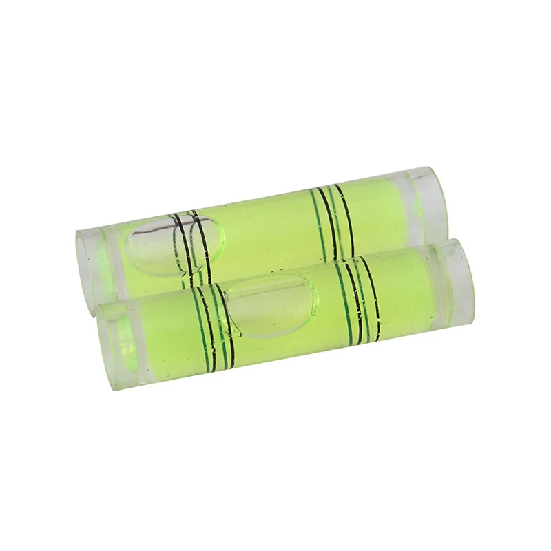 1PCS 9.5x40mm High-precision Spirit Level Mini Bubble Level Tool Horizontal Instrument For Turntable Measuring Balance Tool