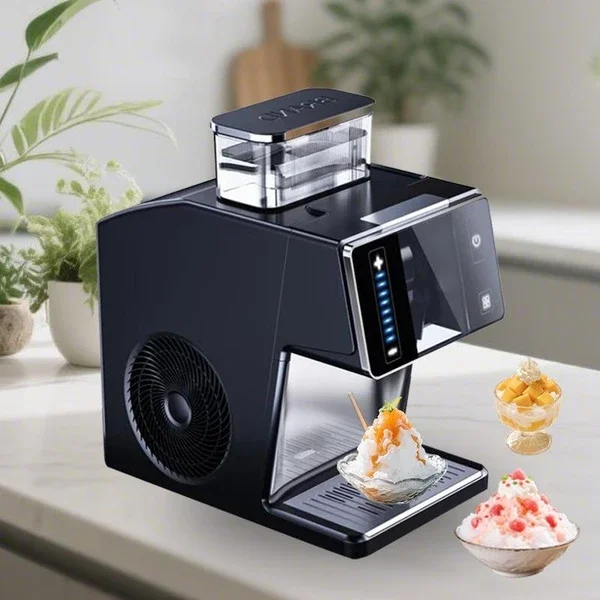 

Льдогенератор Snowflake Ice Maker - производительность 44 фунта в 24 часа, лезвия из нержавеющей стали, конструкция из ПВХ, без BPA.