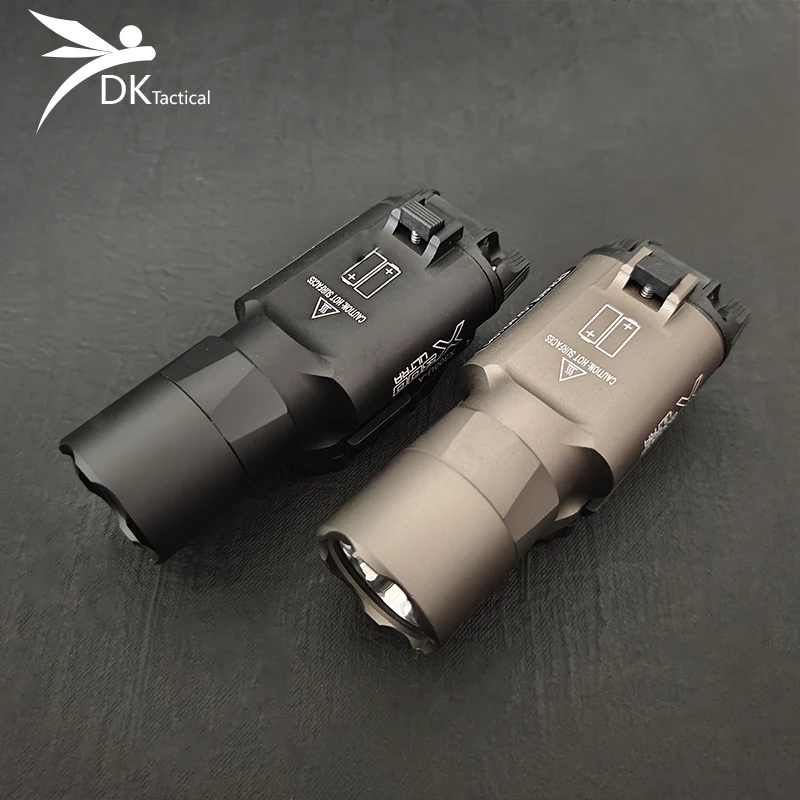 Sotac Tactical Surefir X300 X300U Ultra 400 lumens Metal Pistol Gun LED Light Fit 20mm Rail Airsoft Hanging Hunting Flashlight