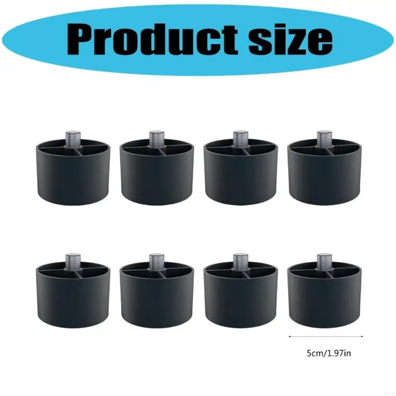 حفارة ارتفاع تمديد دعم قدم وسادة 8 قطعة قابل للتعديل تكويم لفترة أطول B1 يعزز مشاريع النقش 896C #4