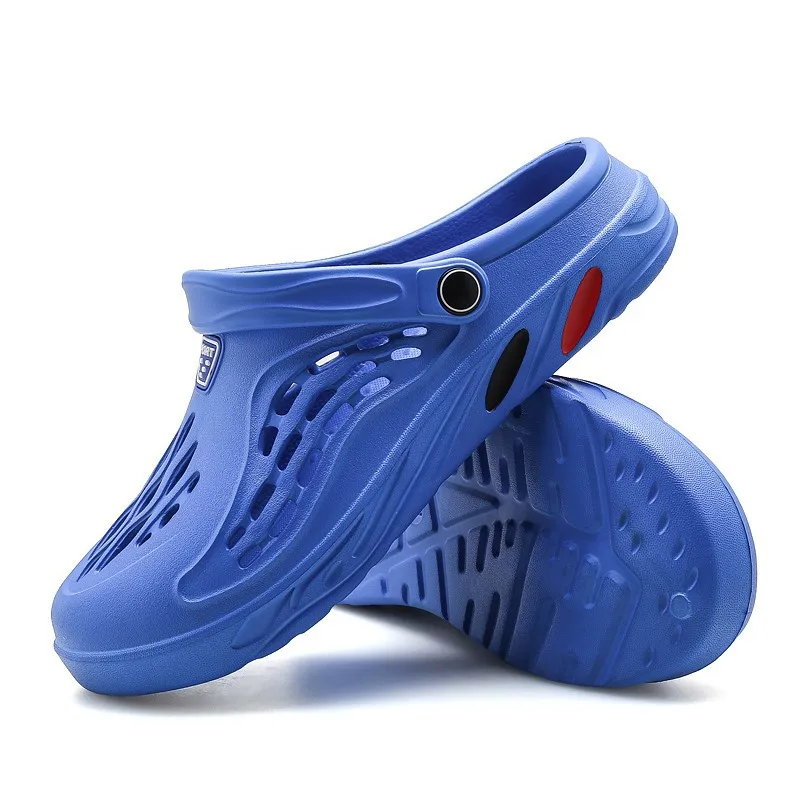 

Plus Size 47 48 49 Men Summer Clogs Sandals EVA Slippers Men Women Garden Shoes Beach Sandals Couple Outdoor Home Slides MSH031