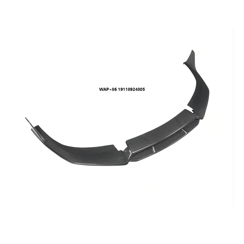 

Dry Carbon Fiber Front Bumper Lip For Lambo Huracan Lp580 Body Kit Car Parts