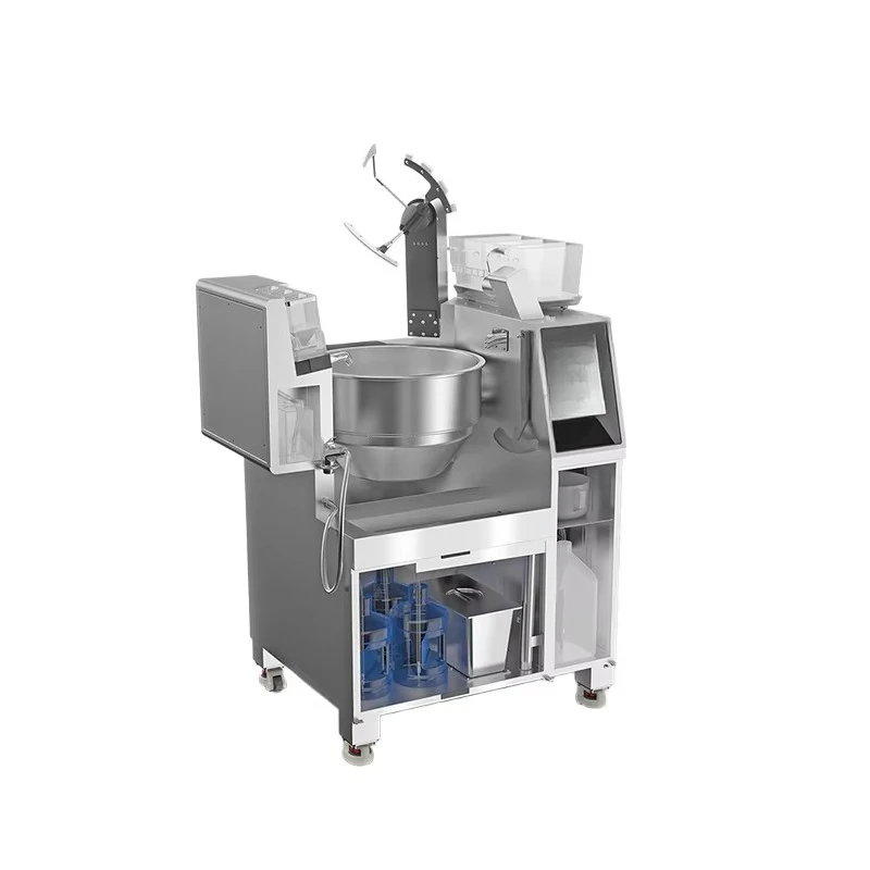 Food processor, cooking robot, time-saving intelligent cooking robot