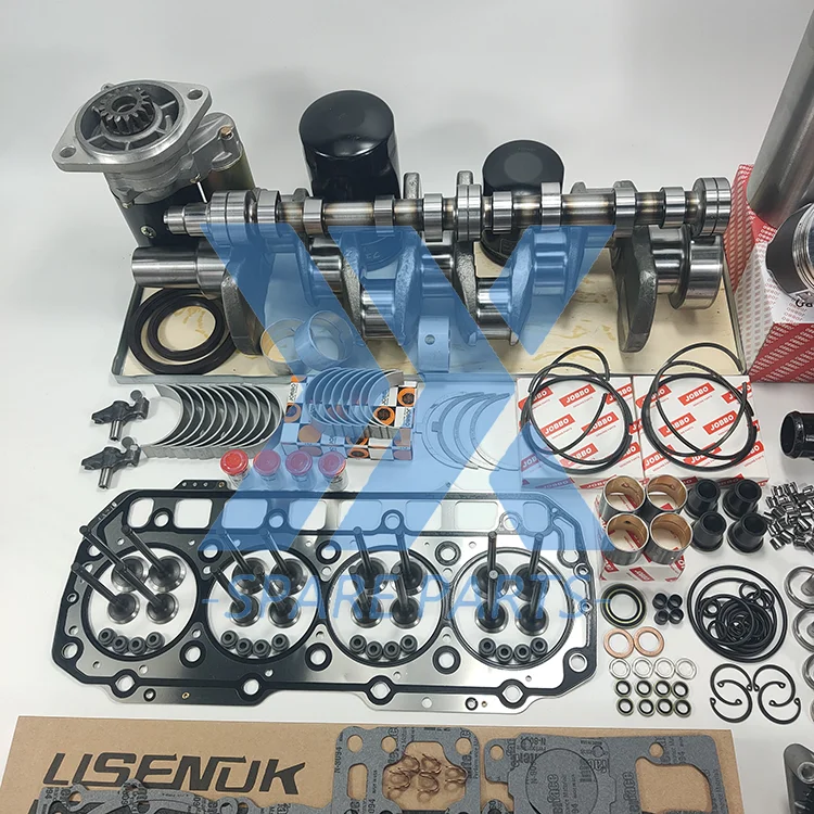 Suku Cadang Kit Perbaikan Penuh Mesin 4TNV94 Untuk Yanmar