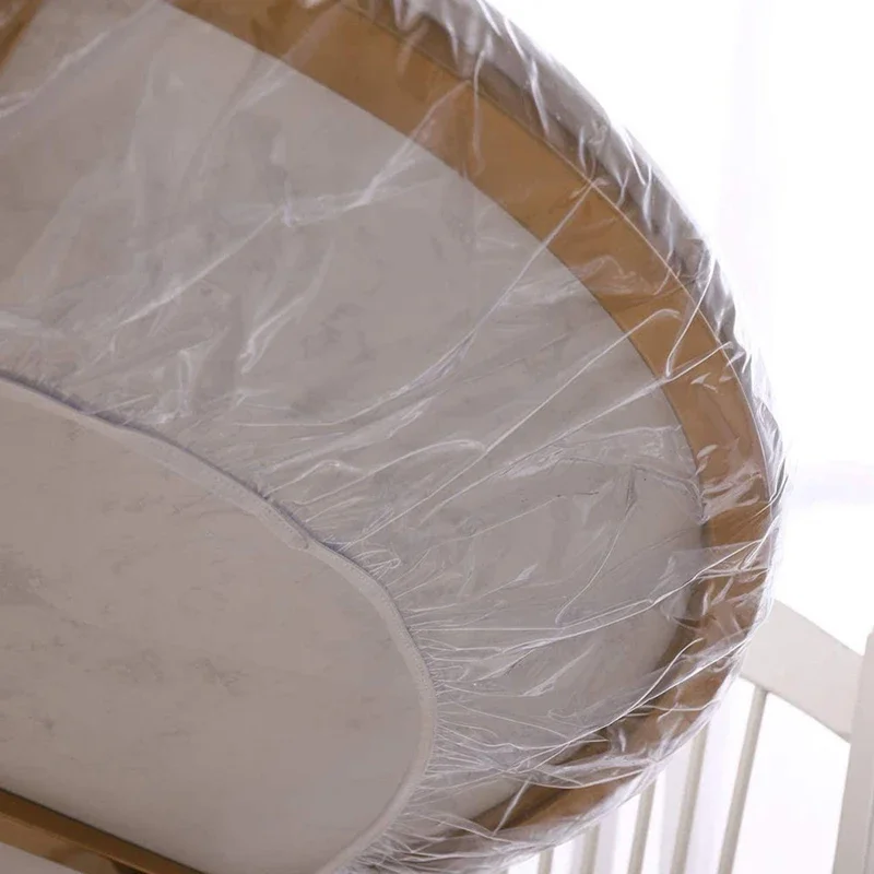 Protector de mantel redondo de PVC, cubierta de mesa de vidrio suave, impermeable para sala de estar, cocina