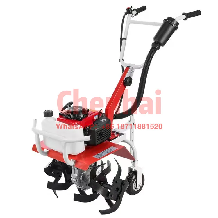 

small scale agricultural multifunction rotary tiller,micro scarifier,cultivator,ploughing machine,trencher,ripper,weeder