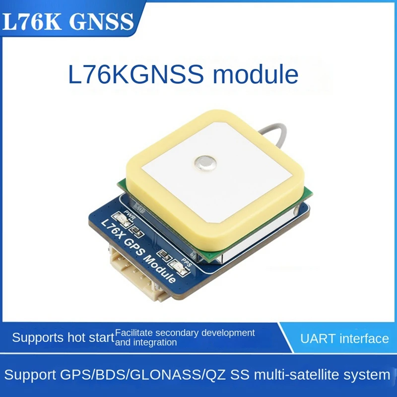 

Waveshare L76K GNSS Module Supporting GPS/GLONASS/BDS/QZSS Multi Satellite System New For Raspberry Pi/Jetson Nano/Arduino