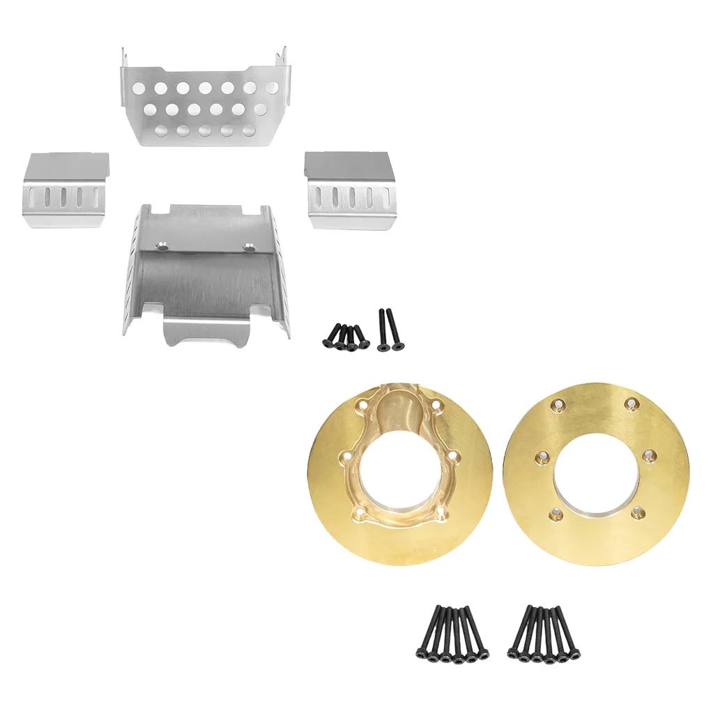 Metal Counterweights Weighing Chassis Armor for 1/6 CROSSRC EMO XXL RC Model Car Rock Crawler Truck Upgrade Parts